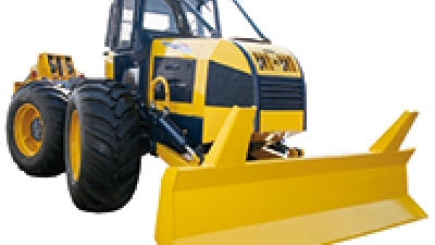 Šumski zglobni traktor Ecotrac 120 V - spreman i za najteže zadatke