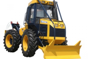 Šumski zglobni traktor Ecotrac 55 V - pouzdan i izdržljiv partner